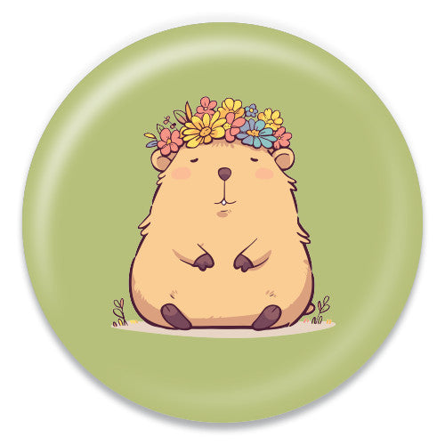 Capybara - Flower Crown