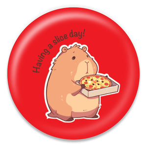 Capybara- Pizza Slice Day!